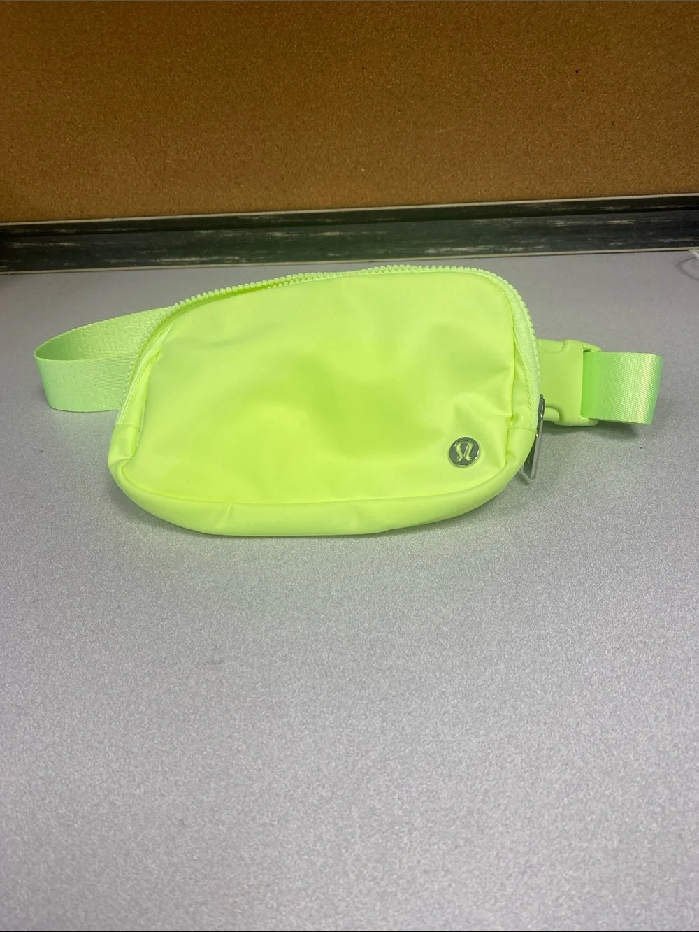 lululemon Neon Yellow-Green Crossbody Pouch